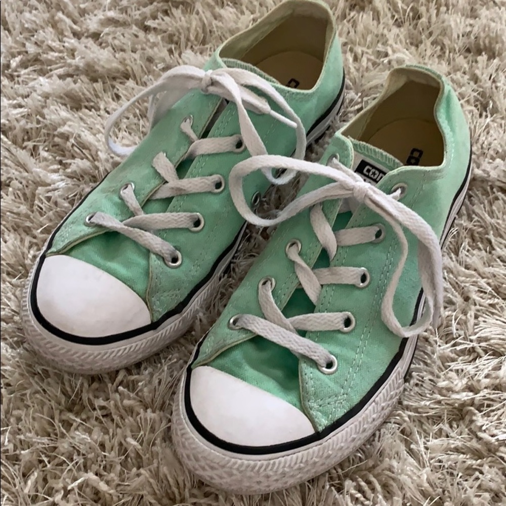 Girls’ CONVERSE Seafoam Green - Size 3